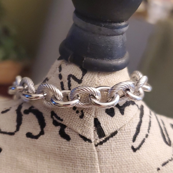 Judith ripka firm  bracelet with hearts lobster claw host pick luxury 2025 m - Picture 4 of 8